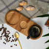 Handcrafted Wooden Wooden Serving Tray for Cafe (DP2) | Premium Home & Serving Decor | Ishal Wood Art