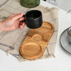 Handcrafted Wooden Wooden Serving Tray for Cafe (DP2) | Premium Home & Serving Decor | Ishal Wood Art