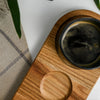 Handcrafted Wooden Wooden Serving Tray for Cafe (DP2) | Premium Home & Serving Decor | Ishal Wood Art