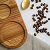 Handcrafted Wooden Wooden Serving Tray for Cafe (DP2) | Premium Home & Serving Decor | Ishal Wood Art